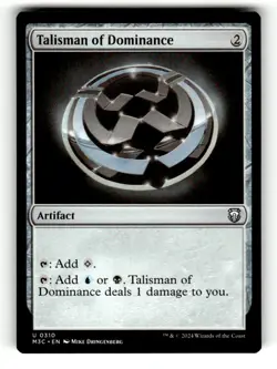 Talisman of Dominance Commander: Modern Horizons 3 310 Near Mint - Image 1