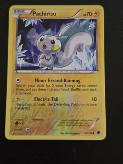 Pachirisu 37/116 Plasma Freeze Reverse Holo Pokemon Card NM - Image 1