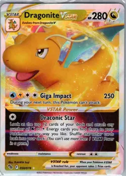 Dragonite VSTAR 050/078 Pokemon GO - Pokemon Card - NM - Image 1