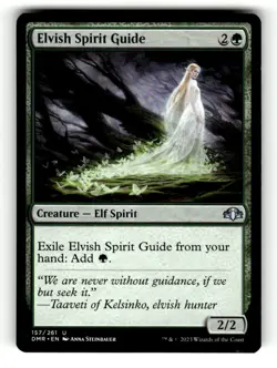Elvish Spirit Guide Dominaria Remastered 157 Near Mint - Image 1