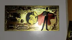 Billet Sailor Moon Tuxedo Mask carte or dore card rare gold Goodies Ticket - Image 1