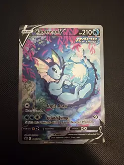 Vaporeon V SWSH181 SWSH: Sword & Shield Promo Cards Holo - Image 1