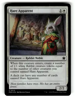 Hare Apparent Foundations 15 NM FOIL - Image 1