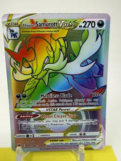 Hisuian Samurott VSTAR - 197/189 Pokemon Astral Radiance Secret Rare Card NM P4 - Image 2