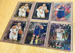 2025-26 Topps Chrome Nikola Jokic #25 Blue X-Fractor / RayWave Refractor Lot - Image 2
