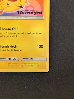Ash's Pikachu SM108 Sun & Moon Promo - Pokemon Card - LP - Image 3