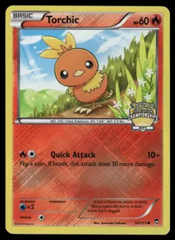 Pokemon Cards Torchic 12/111 Reverse Holo League & Championship Cards NM - Image 1
