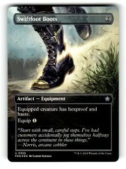 Swiftfoot Boots (Borderless) Foundations 355 NM FOIL - Image 1