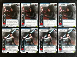 Star Wars Destiny - Kylo Ren / Rey - spotgloss - Promo top 16 card set - Image 5