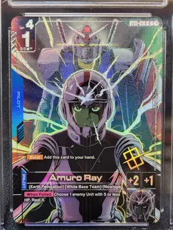 Amuro Ray GUNDAM CARD GAME World Championship 2025 ST01-010 CGC 10 Pristine - Image 3