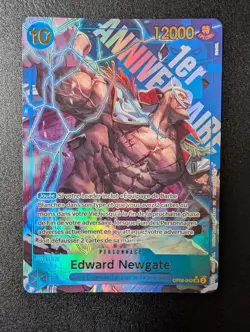 One Piece Card Game OP08 043 Edward Newgate 1er Anniversary - Image 1