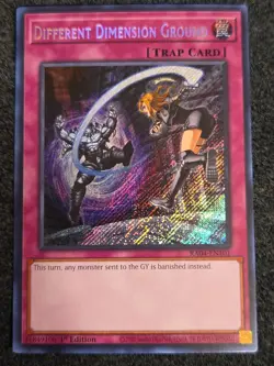Different Dimension Ground - Secret Rare 1st Edition RA04-EN101 - NM - YuGiOh - Image 1