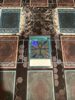 Yugioh Monster Reborn LART-EN001 Limited Edition NM Ultra Rare Lost Art - Image 1