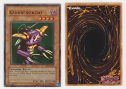 Konami Yu-Gi-Oh Kanonensoldat DB2-DE061 Super Rare (159595) - Image 1
