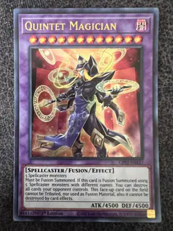 Yugioh Quintet Magician GFP2-EN127 Ultra Rare 1st Edition NM - Image 1