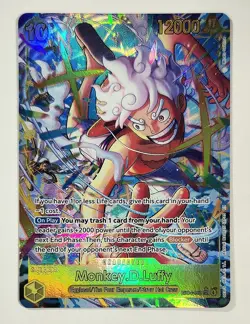 MONKEY D. LUFFY One Piece EB04-061 SEC Alt Art - Adventure On Kami's Island - Image 1