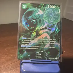 Lim (SP) OP09-037 - One Piece Legacy of the Master - Super Rare (NM) - Image 1