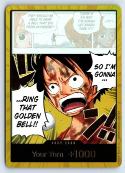 DON!! (Luffy) (Gold) One Piece Adventure on Kami's Island - Image 1