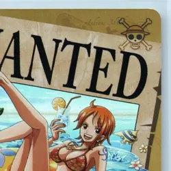 One Piece - Wanted Poster : Nami SR OP-02-028 Collectors Gold Holofoil - Image 5