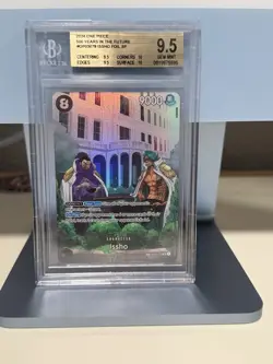 One Piece 500 Years in the Future Issho OP03-078 SP Alternate Alt Art BGS 9.5 - Image 1