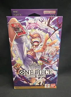One Piece Starter Deck EX Gear 5 ST-21 New Sealed - Image 1