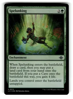 Spelunking The Lost Caverns of Ixalan 213 NM FOIL - Image 1