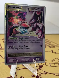 Pokemon TCG Mewtwo Lv. X DP28 Diamond & Pearl Promo Ultra Rare Card LP+ - Image 3