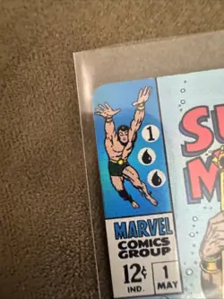 Namor The Sub-Mariner 0391 (Borderless Foil) Rare Marvel Super Heroes - Image 3