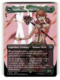 Vanille, Cheerful l'Cie (Borderless) (Surge Foil) FINAL FANTASY 537 NM FOIL - Image 1