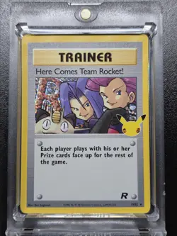 Team Rocket RARE HOLO FOIL POKEMON TRADING CARD TCG MINT - Image 1
