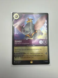 Disney Lorcana – Fabled Dumbo “Ninth Wonder of the World” – Legendary Card 45/20 - Image 3