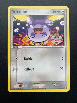 Whismur 73/106 - City Championship's 2005 - Pokemon TCG Card LP++ - Image 1