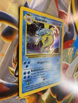 Pokemon Gyrados Holo Rare TCG Card 6/102 Base Set NM - Image 2