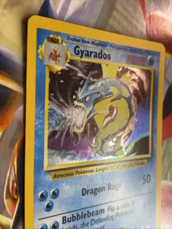 Pokemon Gyrados Holo Rare TCG Card 6/102 Base Set NM - Image 3