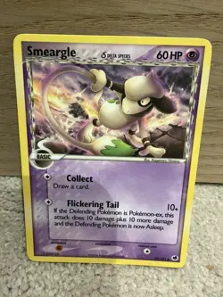 Pokemon Smeargle Card 39/101 EX Dragon Frontiers MP Condition - Image 1