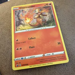 Pokemon - Charmander Holo - SWSH092 - Black Star Promo Card - Image 1