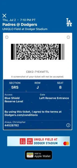 One Piece LA Dodgers Card Monkey D Luffy July 2 2026 - Image 4