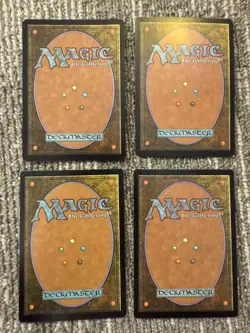MTG Magic The Gathering 4 Rare Cards Umbra Mystic Armistice Feudkiller's Verdict - Image 2