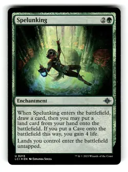 Spelunking The Lost Caverns of Ixalan 213 NM FOIL - Image 1