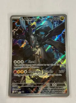 N’ Zekrom ENG Pokemon Card Ascended Heroes ETB Promo Card - Image 1
