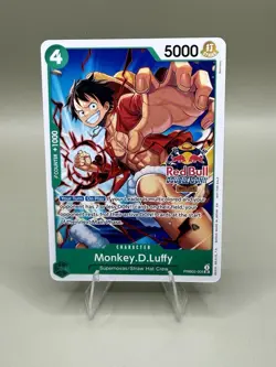 Monkey.D.Luffy (Red Bull Double Don!!) PRB02-005 One Piece Promotion Cards - Image 1