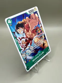 Monkey.D.Luffy (Red Bull Double Don!!) PRB02-005 One Piece Promotion Cards - Image 3