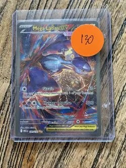 Mega Latias EX Holo Card 181/132 ME01 Mega Evolution Series - Image 1