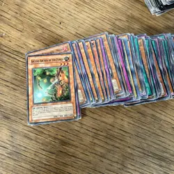 Yugioh! Bulk Vintage Card 100+ Lot Mixed Rarities Very Played With - Image 2