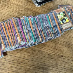 Yugioh! Bulk Vintage Card 100+ Lot Mixed Rarities Very Played With - Image 3