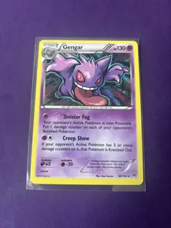 Pokemon Gengar Holo Rare TCG Card XY Breakthrough 60/162 - (D) #9M - Image 1