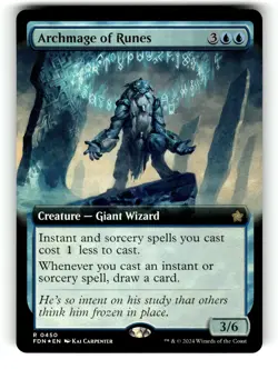 Archmage of Runes (Extended Art) Foundations 450 NM FOIL - Image 1