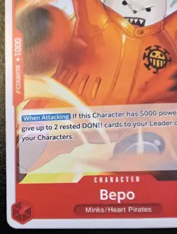Bepo OP14-012 Common The Azure Sea's Seven One Piece Card Game - Image 4