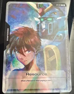 Gundam Card Game - RP-001 Heero Yuy SDCC 2025 Promo - Image 1