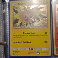 Pokemon TCG Zapdos SM145 Promo Holo Basic 120 HP English Card - Image 1